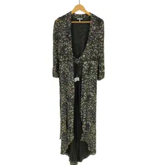 ガニー Ganni 花柄 レーヨン ラップ ワンピース レディース  34