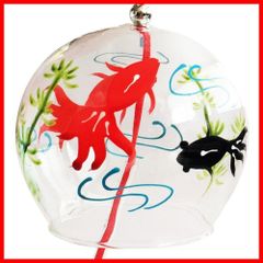 江戸風鈴 篠原風鈴 金魚5匹 - メルカリ
