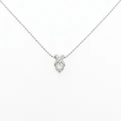 PT900/PT850 ダイヤモンド ネックレス 0.191CT