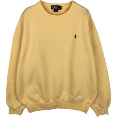 古着 ラルフローレン Ralph Lauren POLO by Ralph Lauren ワンポイントロゴスウェットシャツ トレーナー メンズM相当/eaa630480