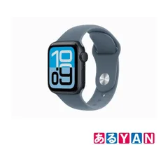 (新品 未使用)Apple Watch SE 3 (GPSモデル) - 40mmミッドナイトアルミニウムケースとアンカーブルースポーツバンド - M/L MEHX4J/A-MFFW4FE/A　2026040730102