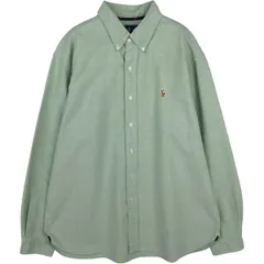 古着 ラルフローレン Ralph Lauren CLASSIC FIT 長袖 ボタンダウンシャツ メンズXL相当/eaa628852