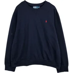 古着 ラルフローレン Ralph Lauren POLO by Ralph Lauren ワンポイントロゴスウェットシャツ トレーナー メンズXXL相当/eaa630521