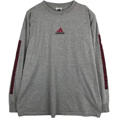 古着 アディダス adidas ロングTシャツ ロンT メンズXXL相当/eaa630600