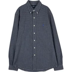 古着 ラルフローレン Ralph Lauren CUSTOM FIT 長袖 ボタンダウンチェックシャツ メンズL相当/eaa629045