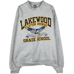 古着 80年代 フルーツオブザルーム FRUIT OF THE LOOM カレッジスウェットシャツ トレーナー USA製 メンズL相当 ヴィンテージ/eaa630032