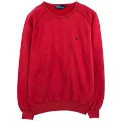 古着 ラルフローレン Ralph Lauren POLO by Ralph Lauren ワンポイントロゴスウェットシャツ トレーナー メンズM相当/eaa630515