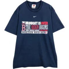 古着 00年代 ナイキ NIKE TEAM WORLD SERIES CHAMPIONS 2004 スポーツプリントTシャツ メンズM相当/eaa629711