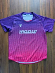 VICTAS ヴィクタス JTTA公認 国体 山梨県代表 卓球 ユニフォーム L 選手支給品