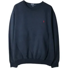 古着 ラルフローレン Ralph Lauren POLO by Ralph Lauren ワンポイントロゴスウェットシャツ トレーナー メンズM相当/eaa630512
