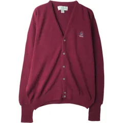 古着 90年代 IZOD アクリルニットカーディガン USA製 メンズL相当 ヴィンテージ/eaa627636