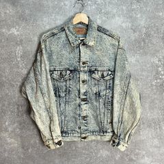 Levi's/80s/57508/黒デニムジャケット/715/3rd/usa製 - メルカリ