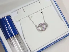 Crossfor クロスフォー SV925 ダンシングストーン ハート ネックレス