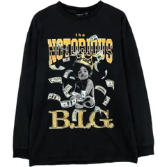古着 The notorious B.I.G ロンT ラップTシャツ ラップT メンズM相当/eaa630598