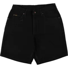 古着 90年代~ リー Lee ブラックデニムショーツ ショートパンツ USA製 メンズw33相当 ヴィンテージ/eaa478197
