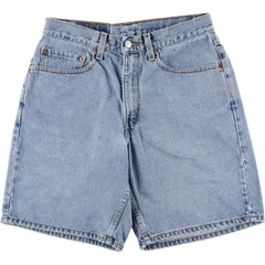 古着 90年代 リーバイス Levi's 550 RELAXED FIT 34550-1891 デニムショーツ ショートパンツ メンズw30相当 ヴィンテージ/eaa478162