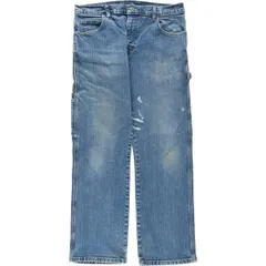 古着 ディッキーズ Dickies デニムペインターパンツ メンズw33相当/eaa631184
