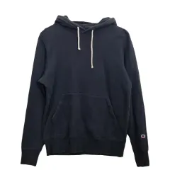 CHAMPION チャンピオン ネイビー フードTシャツ M ヴィンテージ フードTシャツ