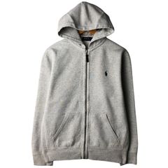 00s Polo Ralph Lauren ジップパーカー XL グレー ポニー - メルカリ
