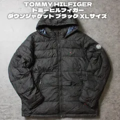 TOMMY HILFIGER トミーヒルフィガー ダウンジャケット ブラック XLサイズ