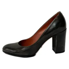 SANTONI(サントーニ) パンプス 36 レディース 黒×ベージュ アウトソール張替済 レザーのサムネイル