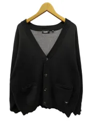 X-LARGE (エクストララージ) OG KNIT CARDIGAN ニット 長袖 カーディガン 101243015006 L ブラック メンズ/025