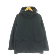 ユニクロ UNIQLO ハイブリッドダウンパーカ 3Dカット ダウンジャケット ジップアップ M ネイビー /MY ■OS ■GY11のサムネイル