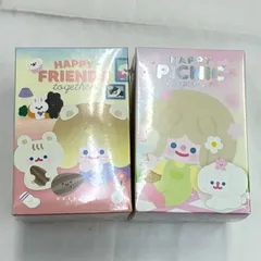 N 処分価格【新品未開封】RiCO HAPPY PICNIC FRIENDS togetherシリーズ　2点