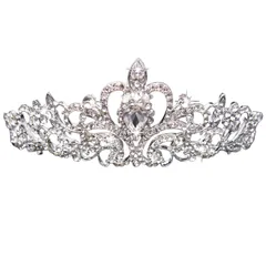 【人気商品】ティアラ大人 カチューシャ ウエディングドレスアクセサリー 女性の髪飾り 合金ラインストーン 成人儀式 結婚式王冠 和装 ブライダルクラウンヘアアクセサリー 披露宴 体育祭 ウエディング髪飾り 撮影 花嫁ティアラ 魅力