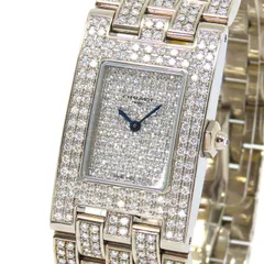 CHAUMET ショーメ フルダイヤ ウォッチ ダイヤベゼル ダイヤモンド文字盤 K18WG 750 ホワイトゴールド 金無垢 約162.7g 腕時計 電池式 クォーツ レディース 送料無料 241001031233のサムネイル