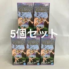 未開封 ワンピース メガワールドコレクタブルフィギュア モンキー・D・ルフィVSボルサリーノ 5個セット SF4357 c099
