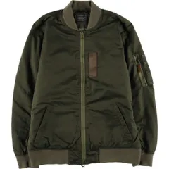 古着 アバクロンビーアンドフィッチ Abercrombie&Fitch MA-1タイプ 中綿入り ミリタリー フライトジャケット メンズXL相当/eaa629154