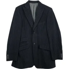 古着 00年代 バナナリパブリック BANANA REPUBLIC ストライプ柄 コットンテーラードジャケット メンズM相当/eaa628539