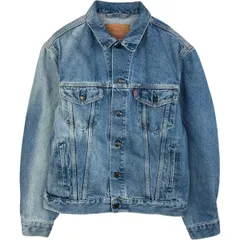 古着 90年代 リーバイス Levi's 70503-0214 ユーロモデル デニムジャケット Gジャン イタリア製 メンズM相当 ヴィンテージ/eaa629353