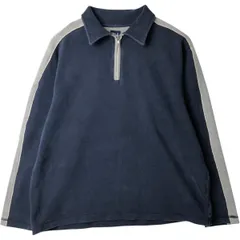 古着 90年代 ギャップ GAP オールドギャップ リブ編み ハーフジップスウェットシャツ トレーナー メンズM相当 ヴィンテージ/eaa629579