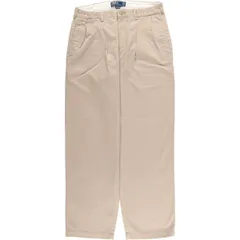 古着 ラルフローレン Ralph Lauren POLO by Ralph Lauren ANDREW PANT ツータック チノパンツ メンズw33相当/eaa628173