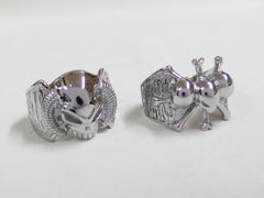 新品★未使用品★ONE PIECE★ワンピース★パイレーツリング2 ワンピース パイレーツリングA×2、B×1 - メルカリ