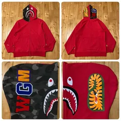 2026年最新】APE シャークパーカー 赤の人気アイテム - メルカリ