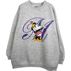 古着 90年代 ヘインズ Hanes HEAVYWEIGHT MINNIE MOUSE ミニーマウス キャラクタースウェットシャツ トレーナー USA製/eaa629782