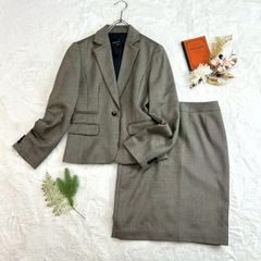 美品✨ ANAYI ノーカラージャケット スカート セットアップ 38 M