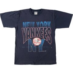 90s USA製 VINTAGE ヤンキース MLB Tシャツ ブラック L05 - メルカリ