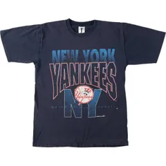 古着 90年代 JOSTENS MLB NEW YORK YANKEES ニューヨークヤンキース スポーツプリントTシャツ USA製 メンズL相当 ヴィンテージ/eaa630910