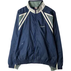古着 90年代 ナイキ NIKE バックロゴ ナイロンジャケット メンズL相当 ヴィンテージ/eaa630296
