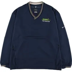 古着 00年代 ナイキ NIKE GOLF ゴルフ Vネック ウォームアッププルオーバー メンズXL相当/eaa630931