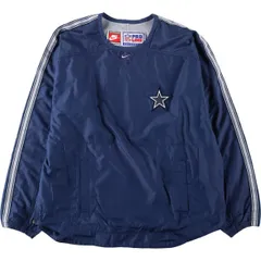 古着 90年代 ナイキ NIKE TEAM NFL DALLAS COWBOYS ダラスカウボーイズ ウォームアッププルオーバー メンズL相当 ヴィンテージ/eaa630946