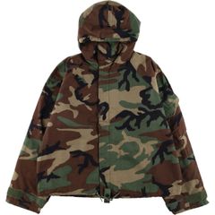 US ARMY ウッドランドカモ アノラックパーカー L ミリタリージャケット