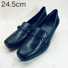 新品未使用】Emma Francis ローファーブラック24cm 【撥水加工