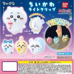 まとめセット未開封新品 ちいかわ ライトクリップ ガチャ 4種 ハチワレ うさぎ