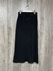 CIAOPANIC TYPY チャオパニックティピー Ｉライン リブ ストレッチ 万能 定番 タイト スカート sizeF/黒 ■■ レディース