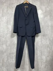 COMME CA DU MODE コムサデモード スラックス テーラード セットアップ ジャケット パンツ スーツ sizeM/紺 ■■◎メンズ